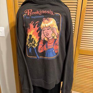 "Pyrokinesis for Beginners" Steven Rhodes Sweatshirt 3XL (See Description)